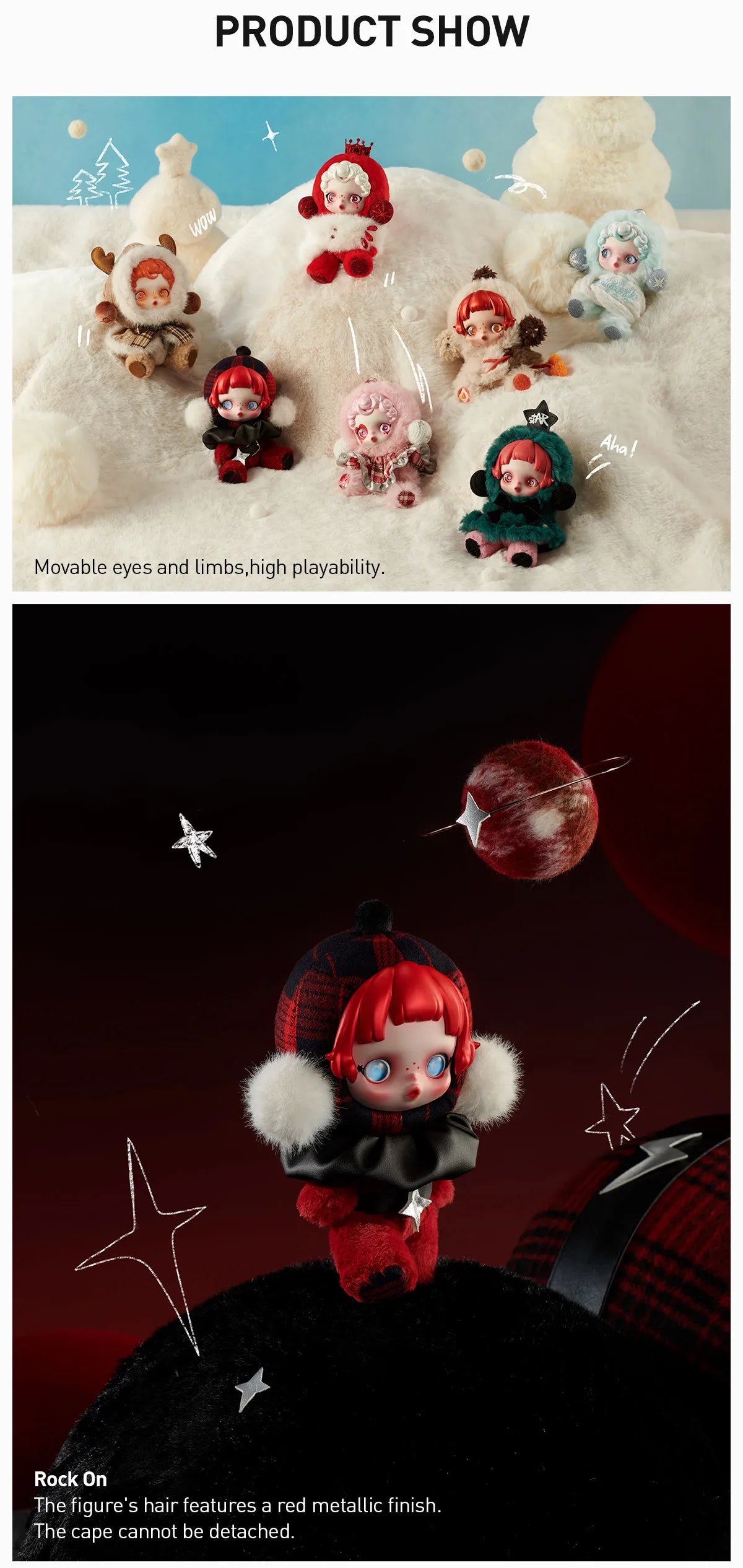 Skullpanda Winter Symphony Plush Blind Box
